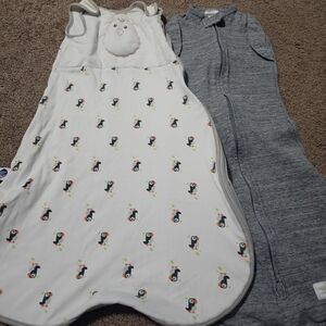 Two Transitional Sleep Sacks